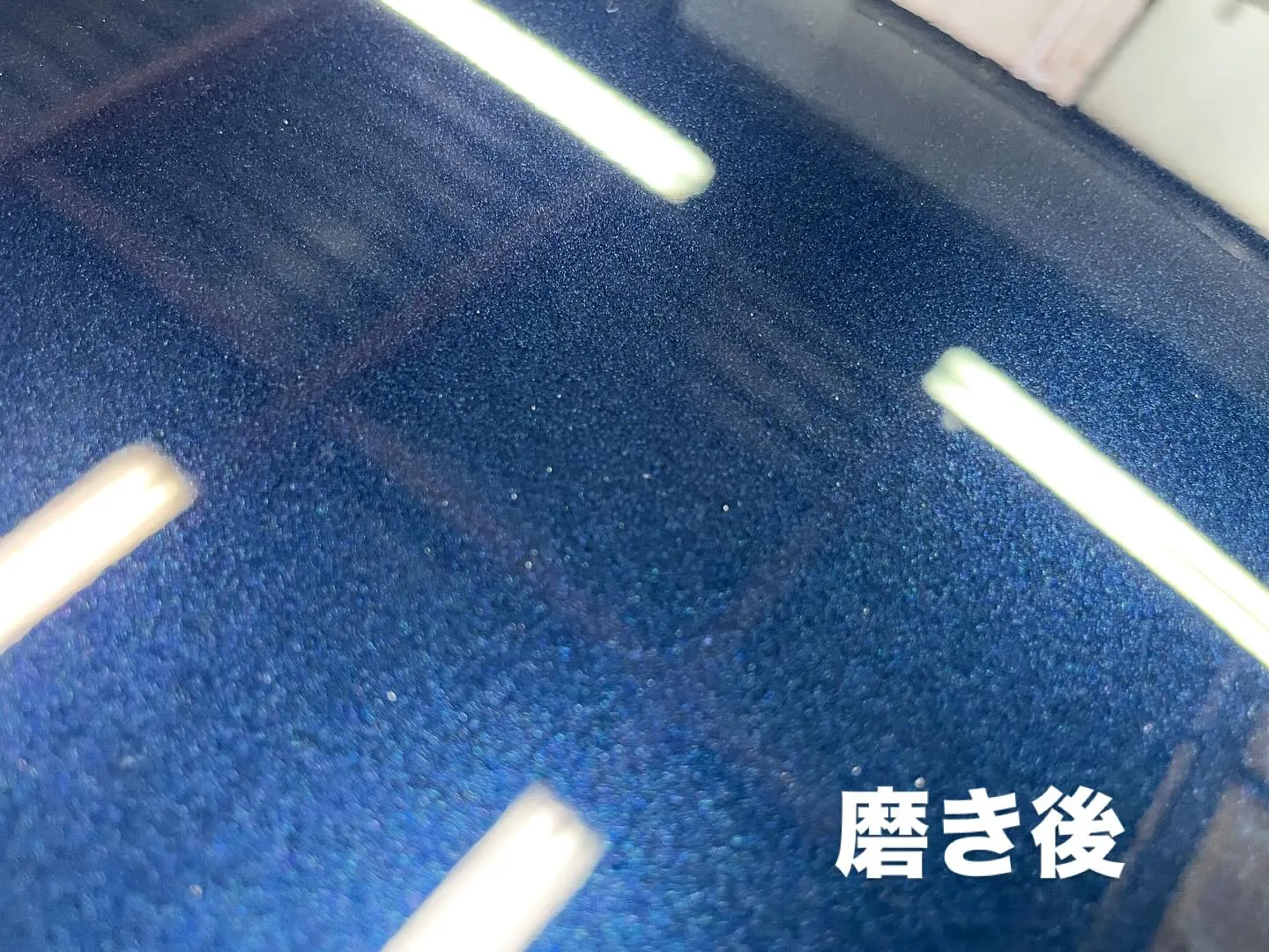 強烈な雨ジミ❗️ミネラルオフでも根には届かず、結果磨いて取り...