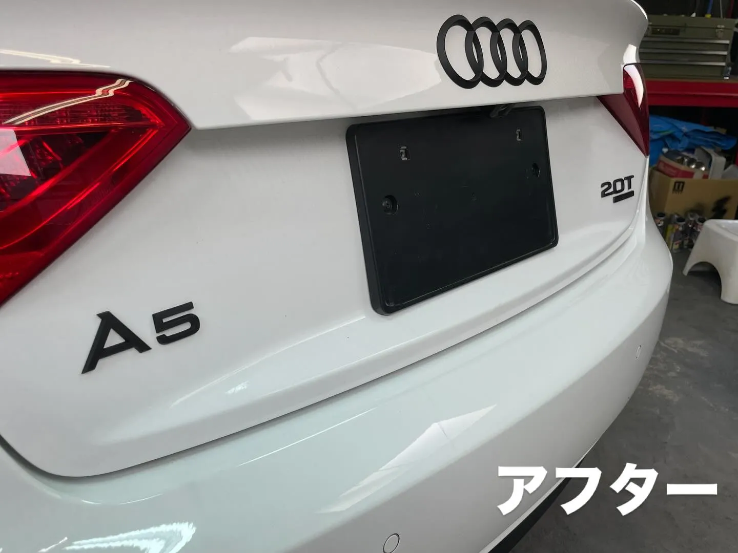 今月　8／4に他のお客様の作業の合間に作業を進めてた車両が感...