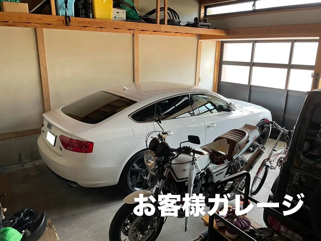 今月　8／4に他のお客様の作業の合間に作業を進めてた車両が感...